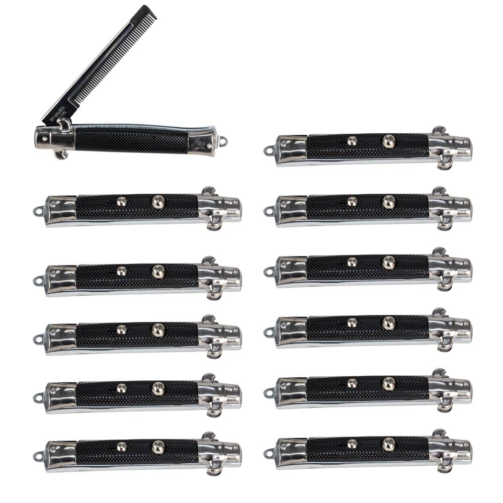 Algopix Similar Product 20 - Rhode Island Novelty Switch Blade Comb