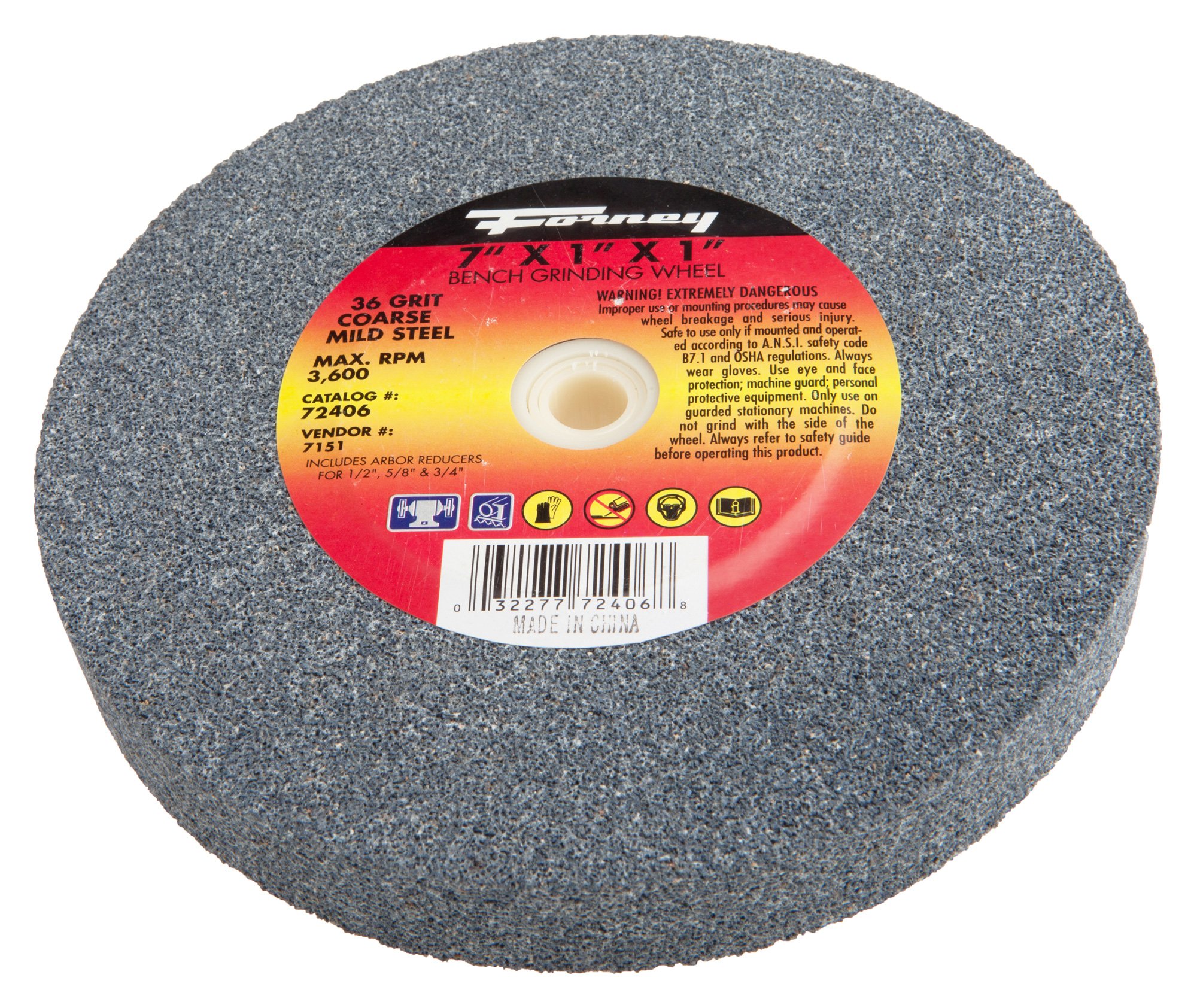 Algopix Similar Product 10 - Forney 72406 Bench Grinding Wheel