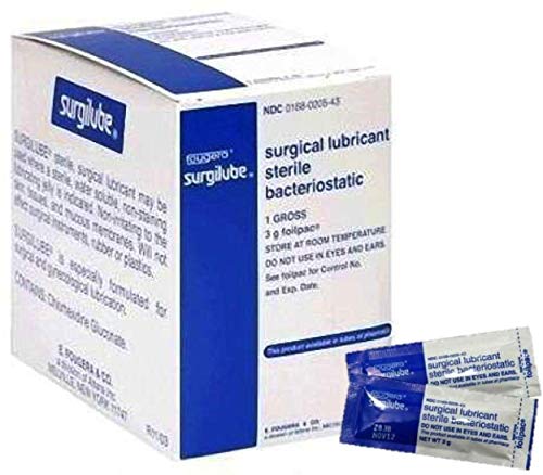 Algopix Similar Product 3 - Surgilube Foilpacs 5 gm  Box of 144