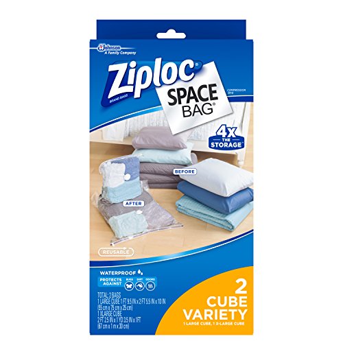 Algopix Similar Product 8 - Ziploc Space Bag Clothes Vacuum Sealer