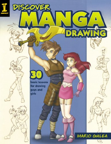 Algopix Similar Product 7 - Discover Manga Drawing 30 Easy Lessons