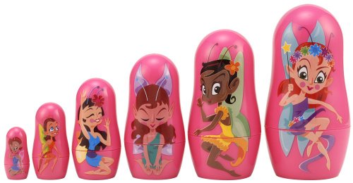 Algopix Similar Product 9 - Matryoshka Madness Fairy Matryoshka