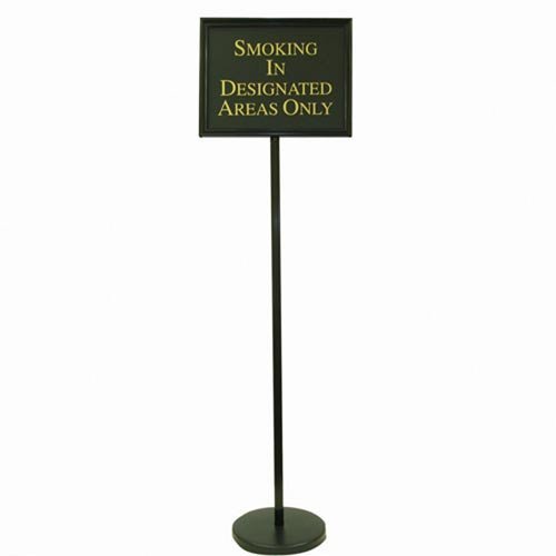 Algopix Similar Product 19 - Director Changeable Sign Stand Finish