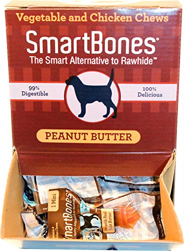 Algopix Similar Product 4 - Smartbones 30 Count Peanut Butter Mini