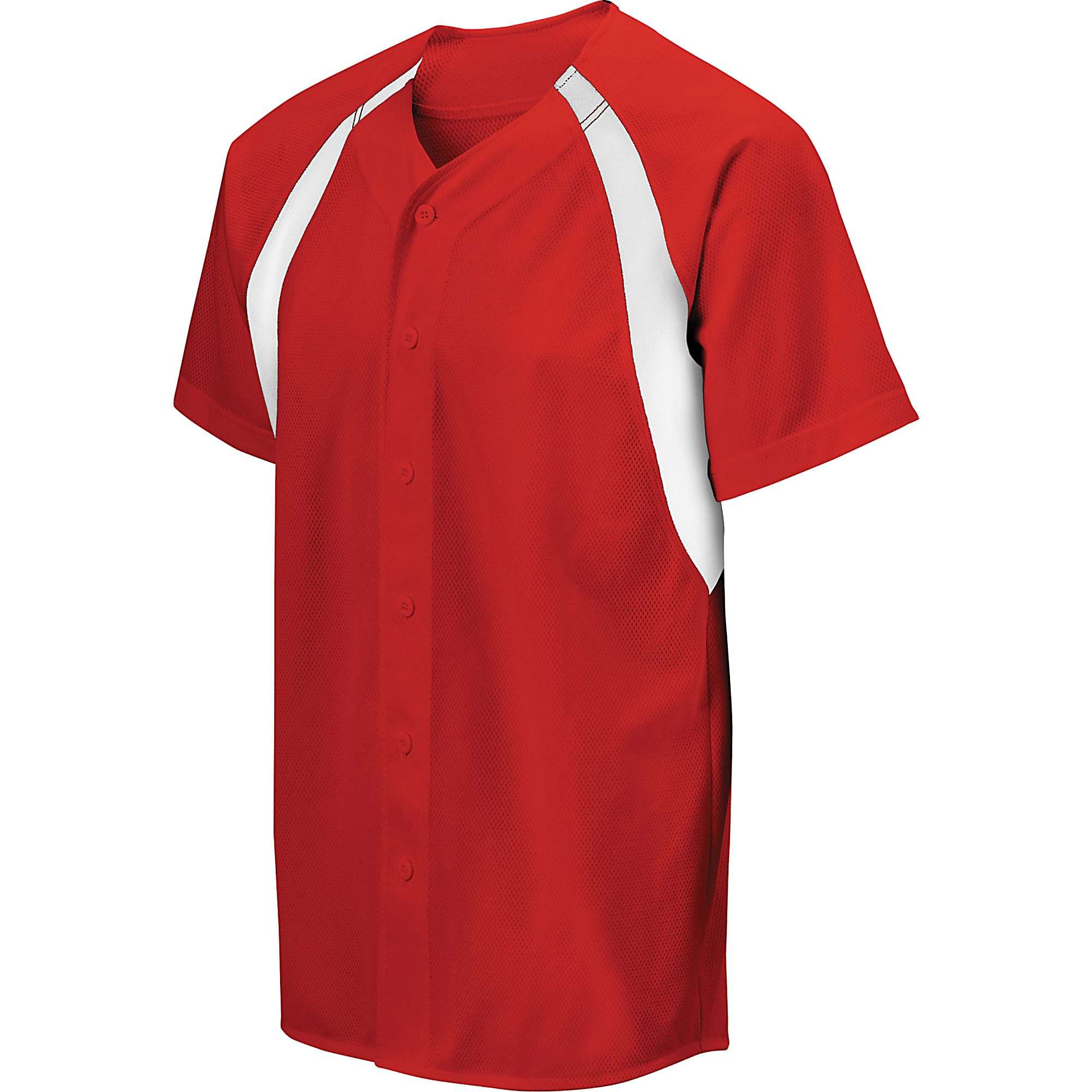 Algopix Similar Product 1 - Mizuno Full Button Mesh Colorblock