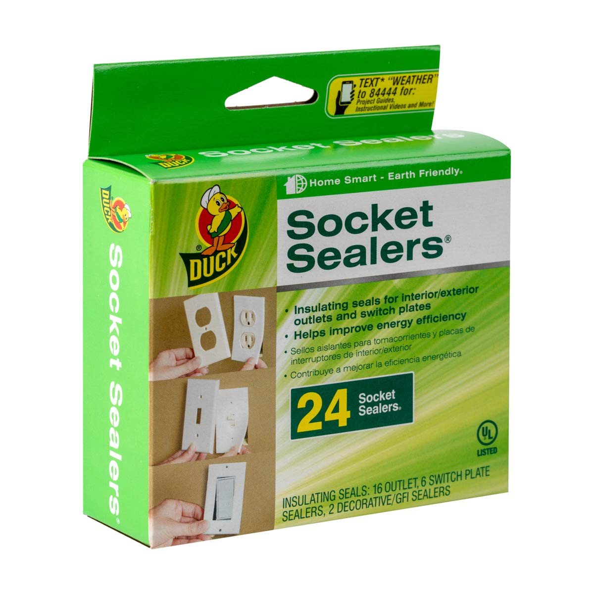 Algopix Similar Product 10 - Duck Brand Socket Sealers Variety Pack