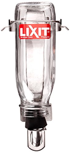 Algopix Similar Product 7 - Lixit Heavy Duty Deluxe Glass Water