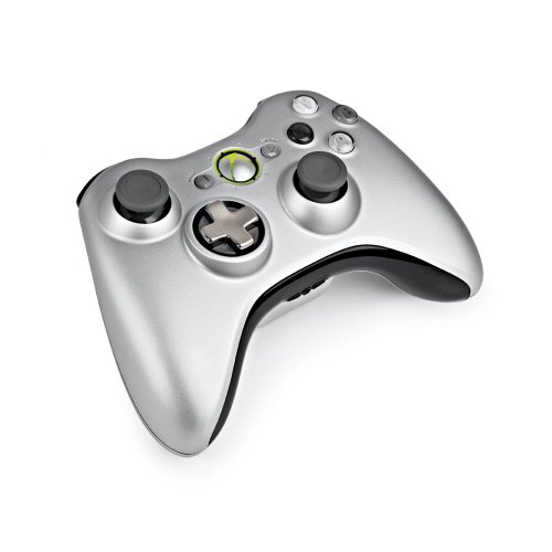 Algopix Similar Product 18 - Xbox 360 Silver Controller and Play 