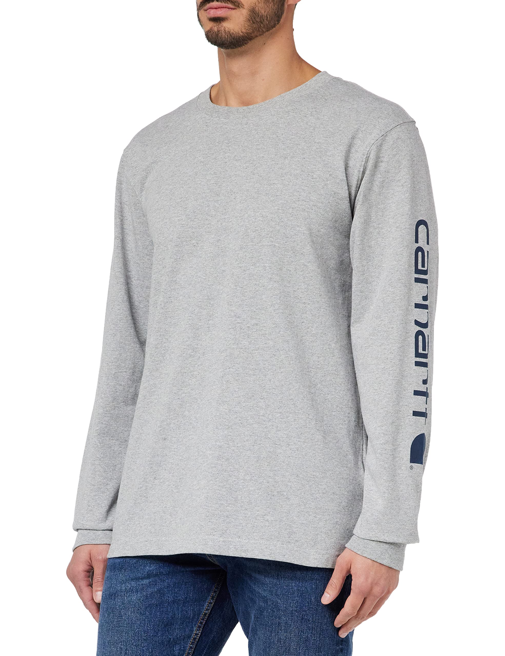 Algopix Similar Product 13 - Carhartt Carhartt Logo Long Sleeve