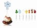 Algopix Similar Product 15 - Vacu Vin Christmas Crowd Snack Markers