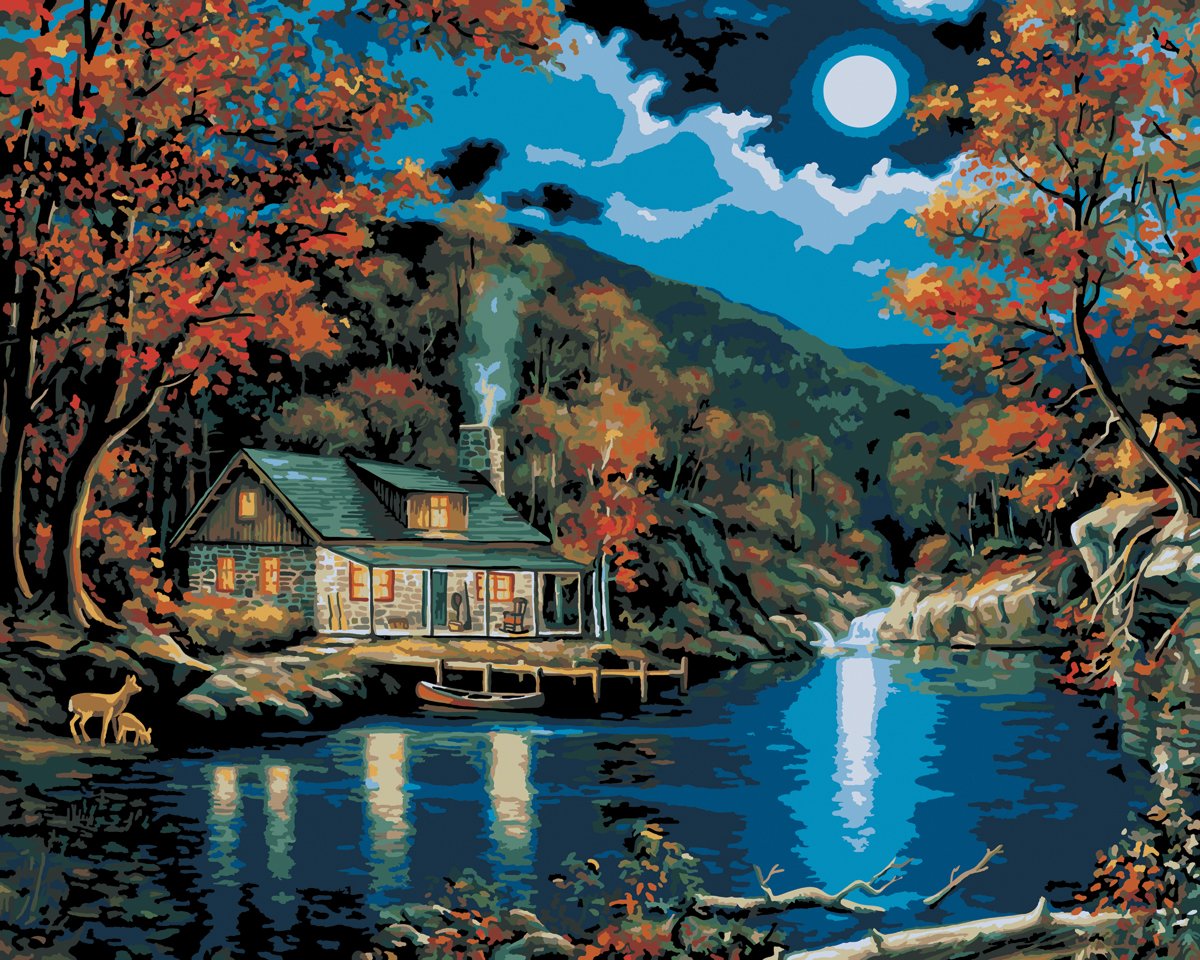 Algopix Similar Product 18 - Plaid Creates Paint by Number Kit 16