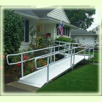Algopix Similar Product 2 - EZACCESS 8 ft Modular Ramp with