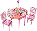 Algopix Similar Product 7 - Barbie Dinner To Dessert Dining Room Set
