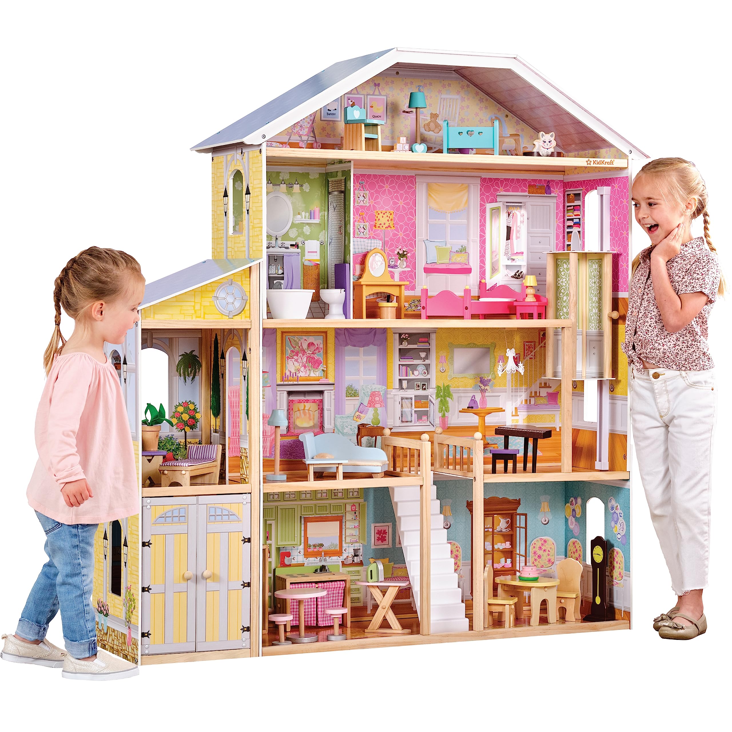 Algopix Similar Product 17 - KidKraft Majestic Mansion Wooden