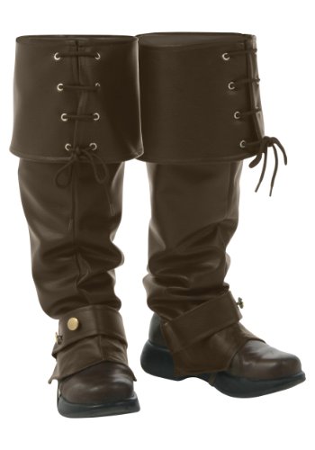 Algopix Similar Product 2 - Deluxe Brown Boot Tops Standard