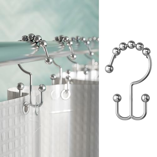 Algopix Similar Product 15 - Maytex Shower Curtain Hooks Shower