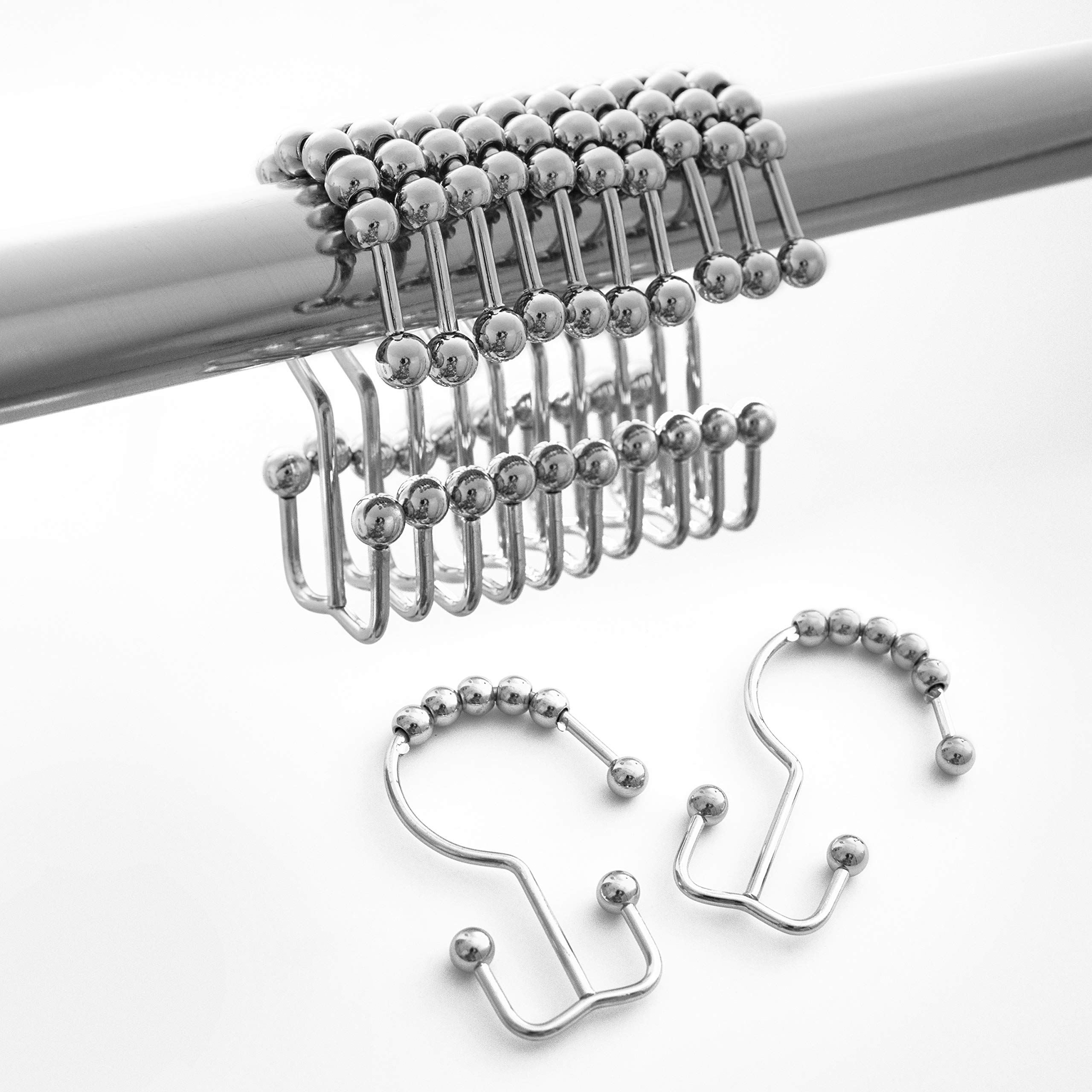 Algopix Similar Product 7 - Maytex Shower Curtain Hooks Shower