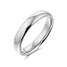 Algopix Similar Product 11 - Minimalist Plain Simple 925 Sterling