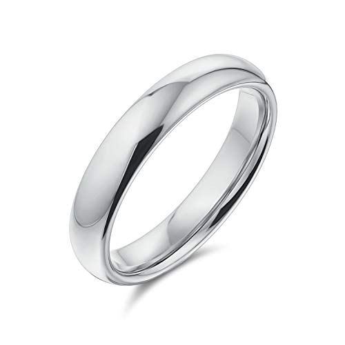 Algopix Similar Product 11 - Minimalist Plain Simple 925 Sterling