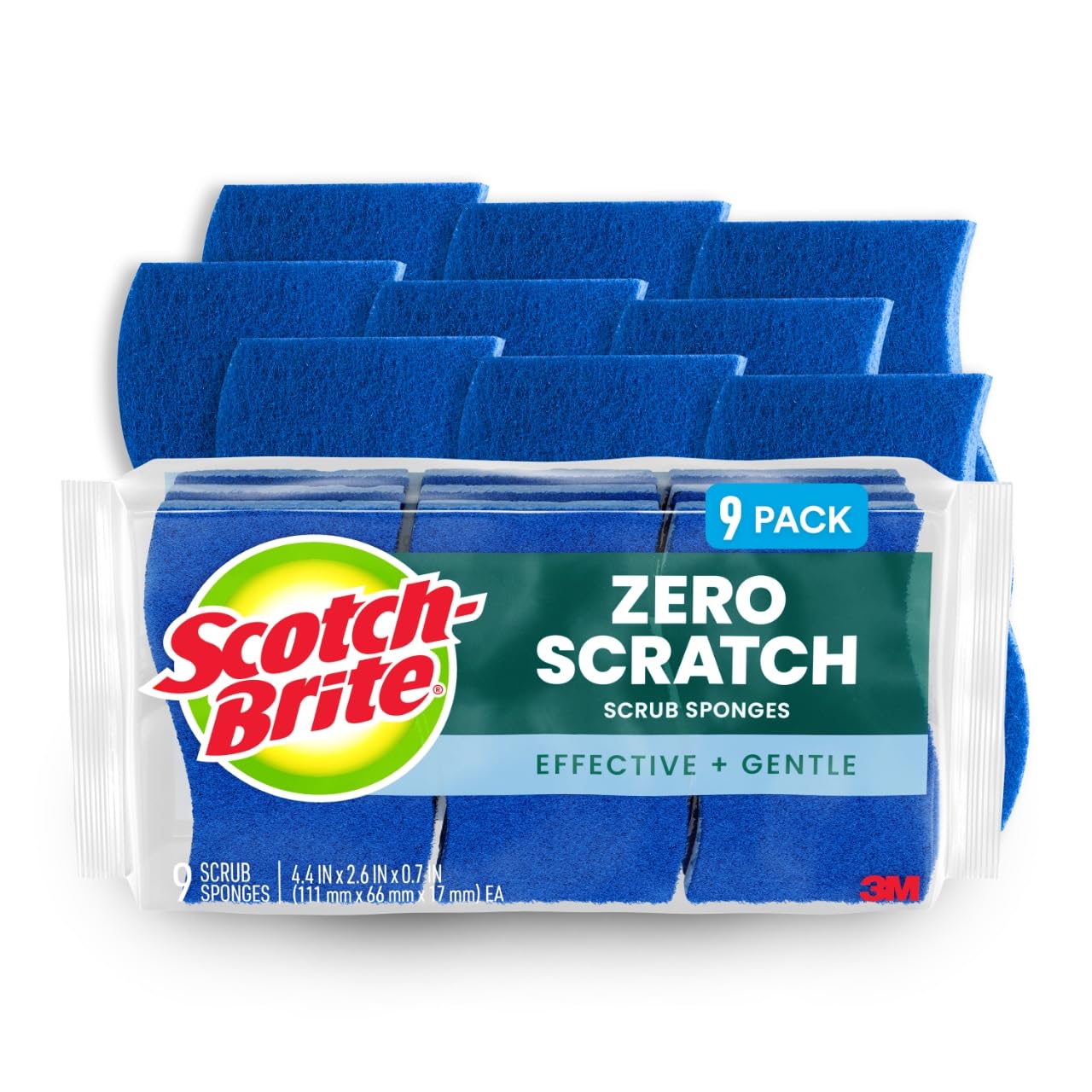 Algopix Similar Product 4 - ScotchBrite NonScratch Scrub Sponges