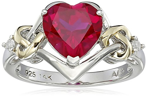 Algopix Similar Product 8 - Sterling Silver and 14k Yellow Gold