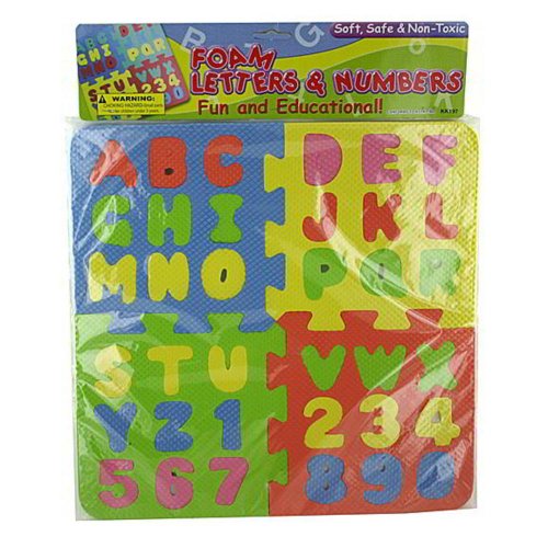 Algopix Similar Product 7 - Numbers and Letters Puzzle Foam