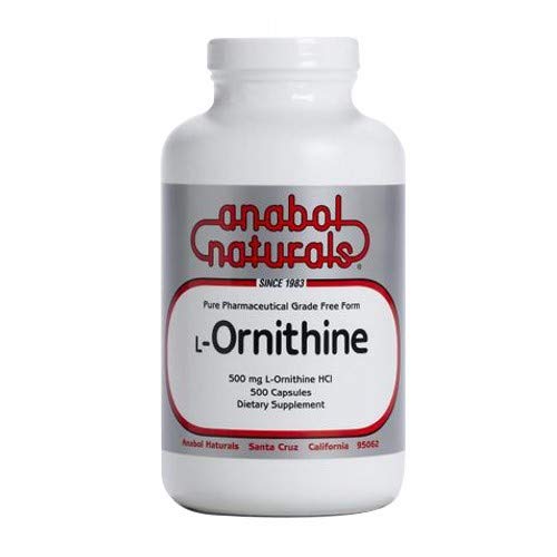 Algopix Similar Product 13 - Anabol Naturals LOrnithine 100 Caps
