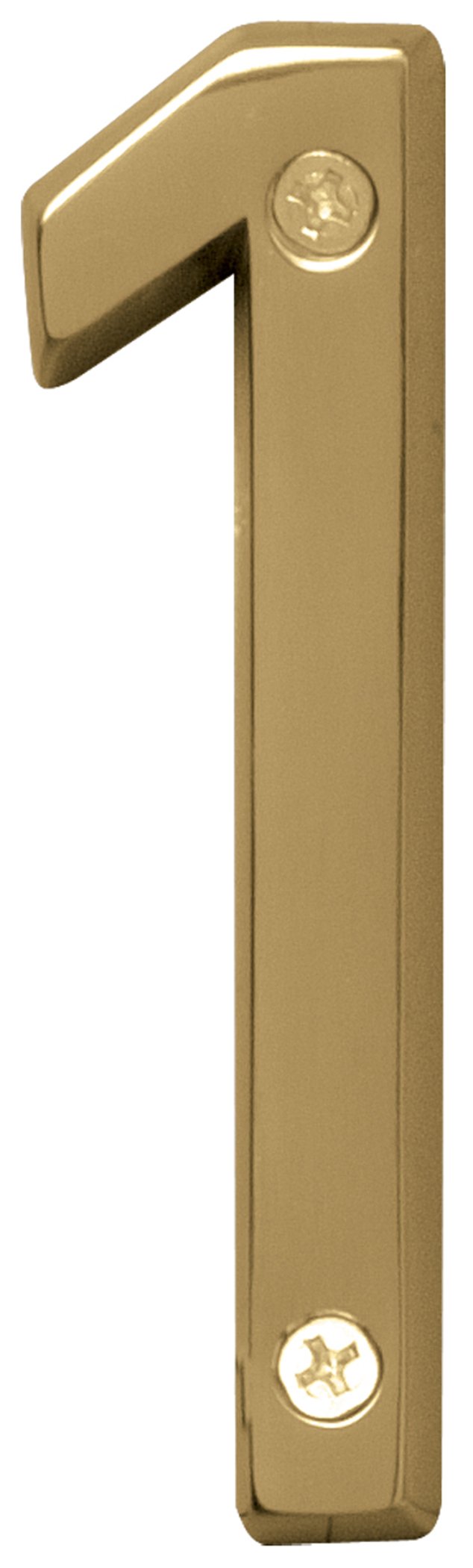 Algopix Similar Product 2 - HyKo 4 in Gold Brass Number 1 NailOn