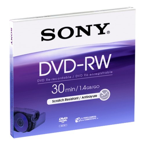 Algopix Similar Product 15 - Sony IN8cm ReWritable 1000x DVD-RW