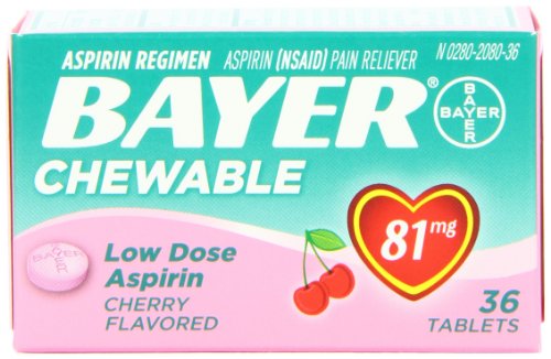 Algopix Similar Product 3 - Bayer Chewable Low Dose Baby Aspirin