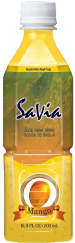 Algopix Similar Product 1 - Savia Aloe Vera Drink Mango Flavor
