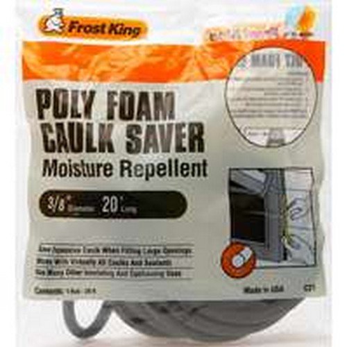 Algopix Similar Product 9 - Frost King Gray Poly Caulk Saver For
