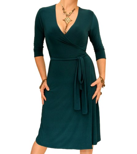 Algopix Similar Product 14 - Blue Banana Teal Elegant Slinky Wrap