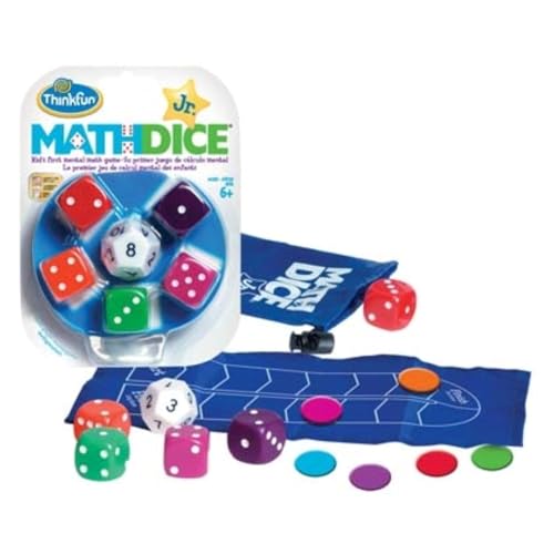 Algopix Similar Product 20 - ThinkFun Math Dice Junior Game 