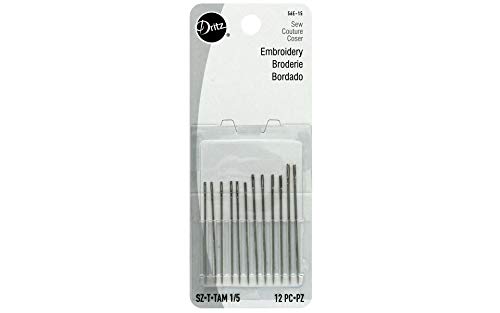 Algopix Similar Product 16 - Dritz 56E15 Embroidery Hand Needles