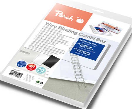 Algopix Similar Product 14 - Peach PW064-07 Wire Binding Combi Box