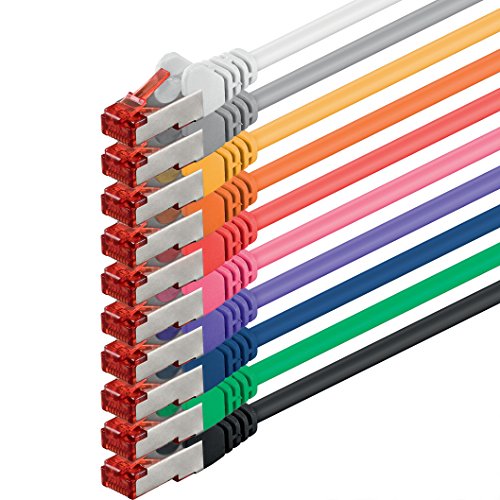 Algopix Similar Product 4 - Netzwerkkabel CAT6 SFTP  1aTTack 