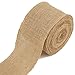 Algopix Similar Product 16 - LaRibbons 3 Inch Burlap Wide Fabric