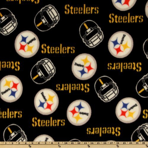 Algopix Similar Product 13 - NFL Fleece Pittsburgh Steelers Black