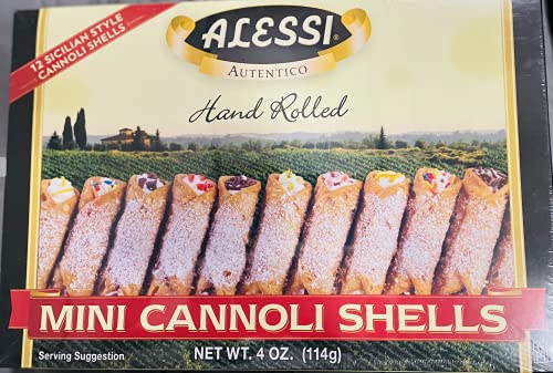 Algopix Similar Product 4 - Alessi Italian Cookies Cannoli Shells