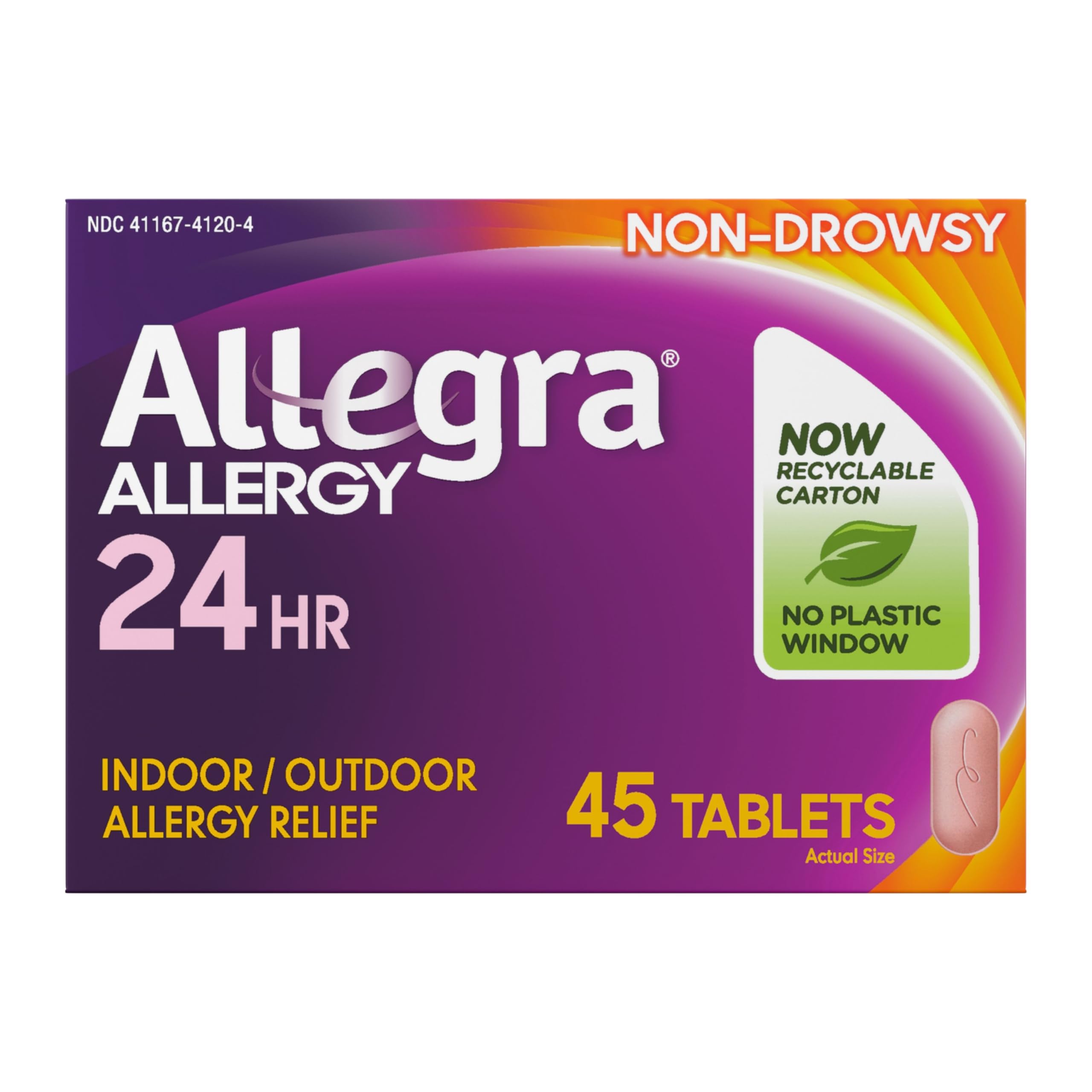 Algopix Similar Product 17 - Allegra Adult 24Hour Allergy Relief