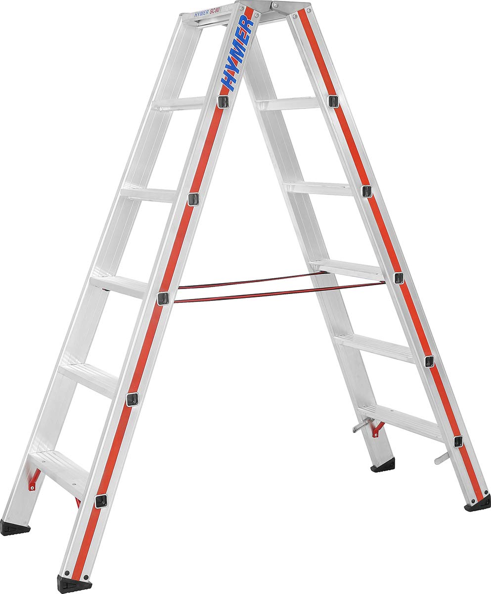 Algopix Similar Product 3 - Hymer 802412 Step Ladder SC 80 6 x 2