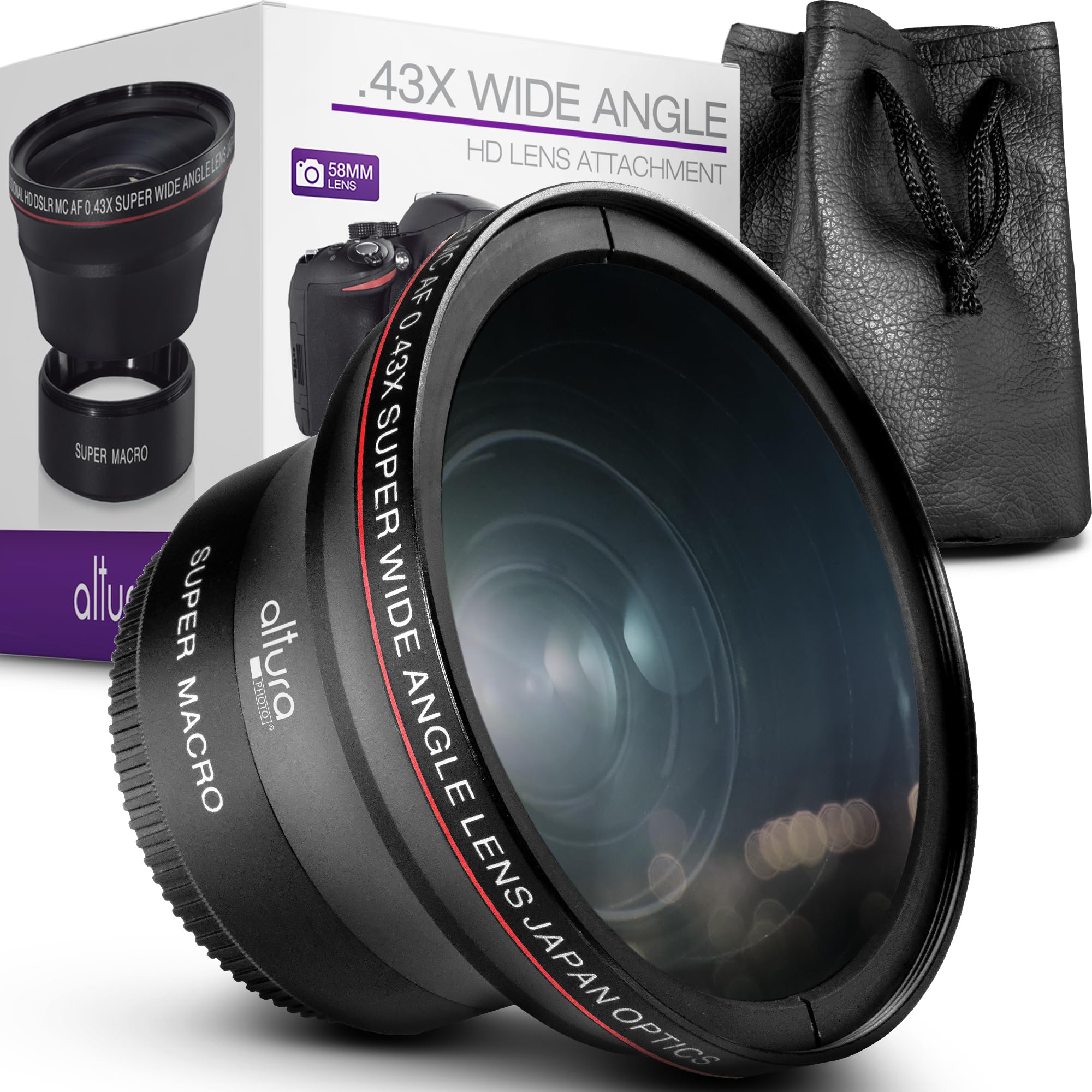 Algopix Similar Product 2 - 58MM 043x Altura Photo Professional HD