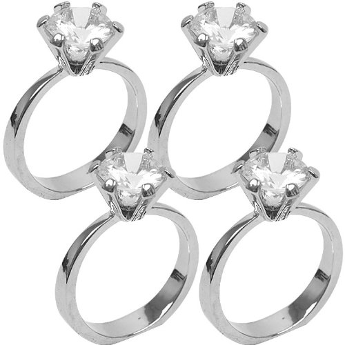 Algopix Similar Product 20 - Imitation Diamond Ring Napkin Rings 