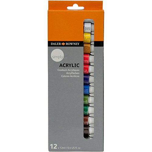 Algopix Similar Product 4 - Daler Rowney  Simply Acrylic Paint 