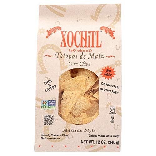 Algopix Similar Product 2 - Xochitl No Salt Corn Chips 12 Ounce