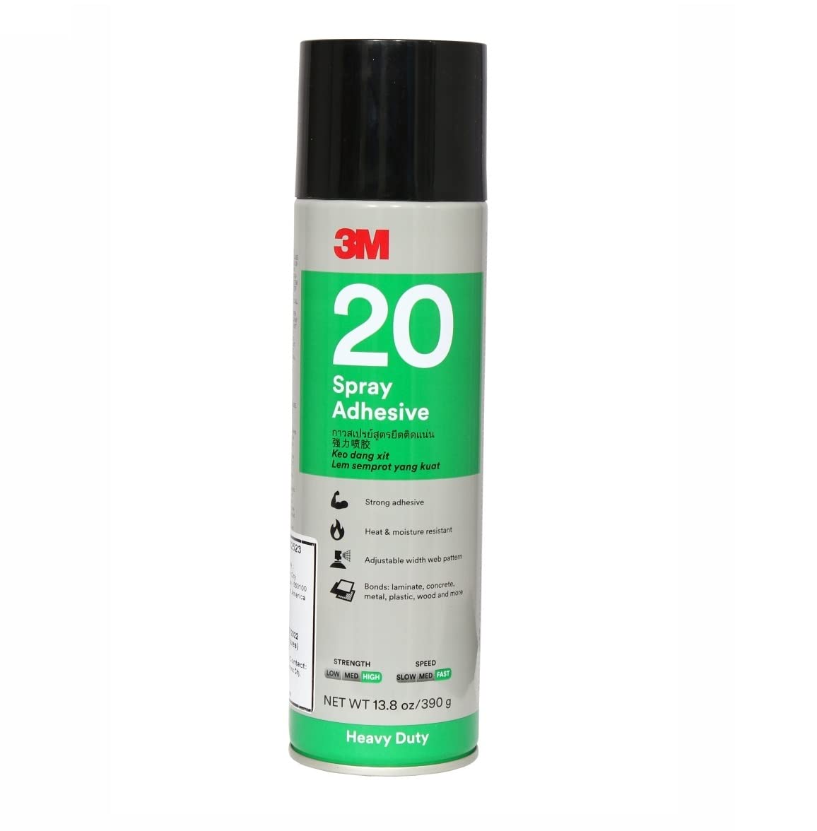 Algopix Similar Product 11 - 3M Heavy Duty 20 Spray Adhesive Clear