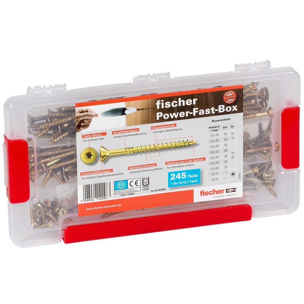 Algopix Similar Product 16 - Fischer Power Fast 667 005 Box