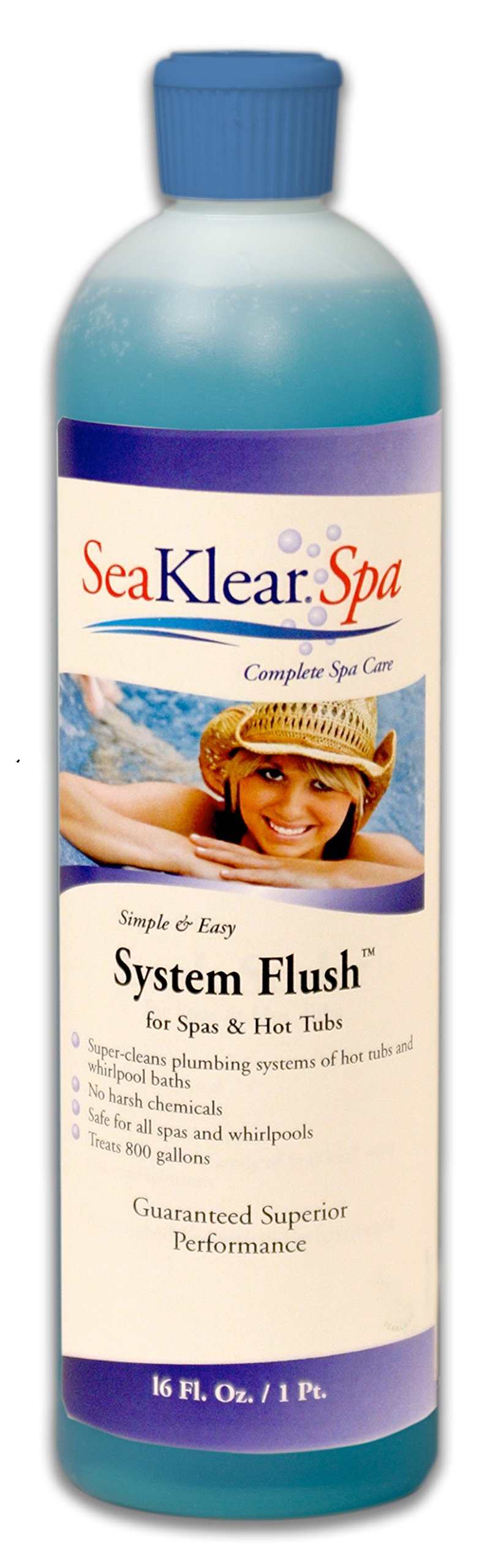 Algopix Similar Product 12 - SeaKlear Spa System Flush, 1 Pint Bottle