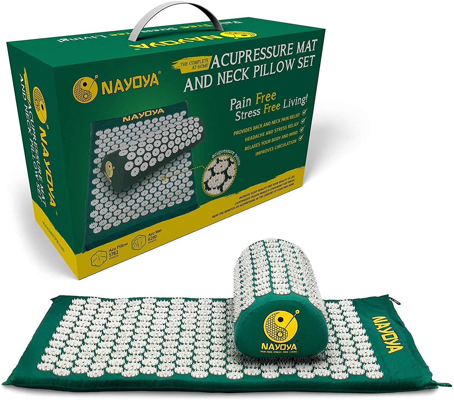 Algopix Similar Product 9 - NAYOYA Neck and Back Pain Relief 